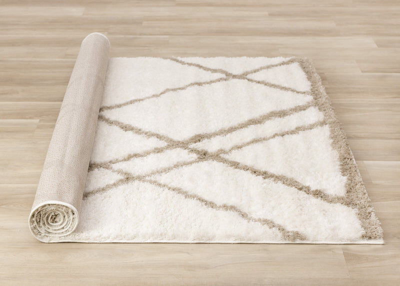 Carpette à poil long douce Taylor - 7 pi 10 po x 10 pi 6 po