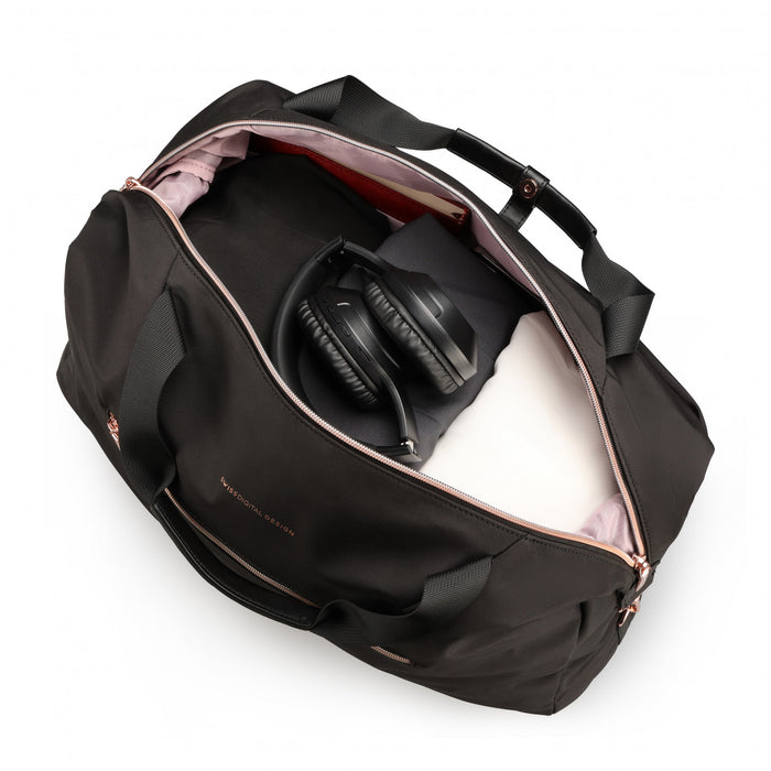 Sac de voyage Swissdigital KATY Rose – 34L, resistant a l'eau, garantie de 2 ans, ecologique, grande capacite, essentiel de voyage