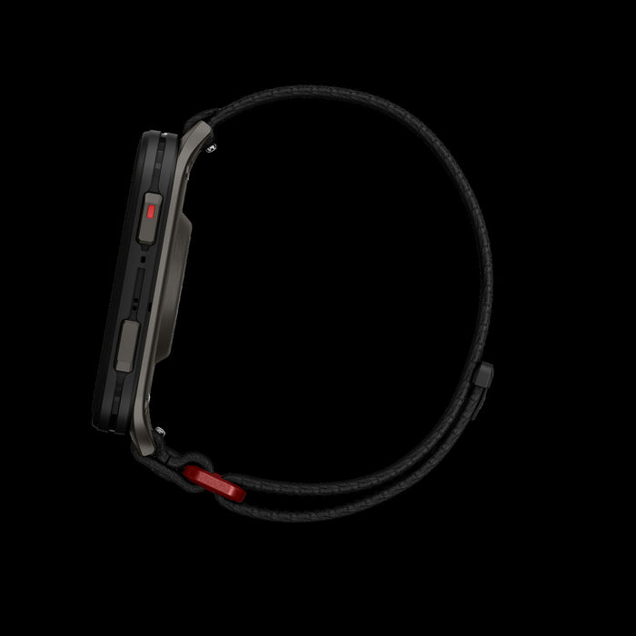 Montre intelligente Garmin Venu X1 noire grande - Accessoire de fitness, lentille en saphir AMOLED, cartes de golf, entraineur Garmin, score d'endurance, navigation TopoActive