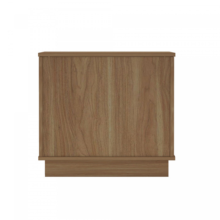 Table de nuit Horizon Moderne 56 cm en erable (2 tiroirs)