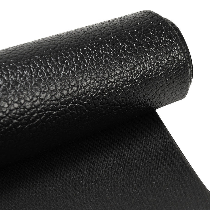 Costway Tapis De Yoga Tapis De Sol Tapis De Gym Pour Velo D’exercice Physique Protecteur De Plancher Anti-derapant Pour Le Yoga Noir