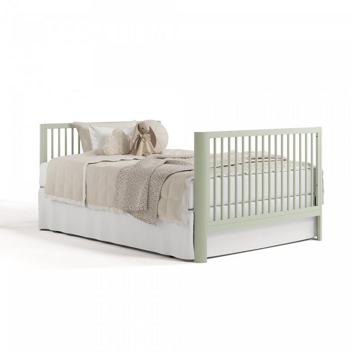 Storkcraft Casablanca Lit de bebe convertible 5-en-1 de luxe avec tiroir - Sauge