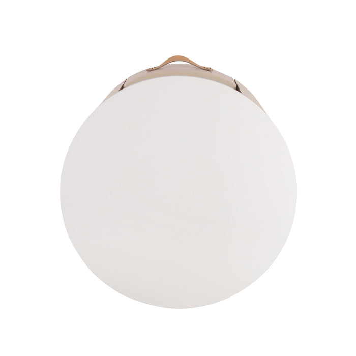 La table de nuit moderne Olivia au design incurve avec tiroir de rangement, couleur Haiki