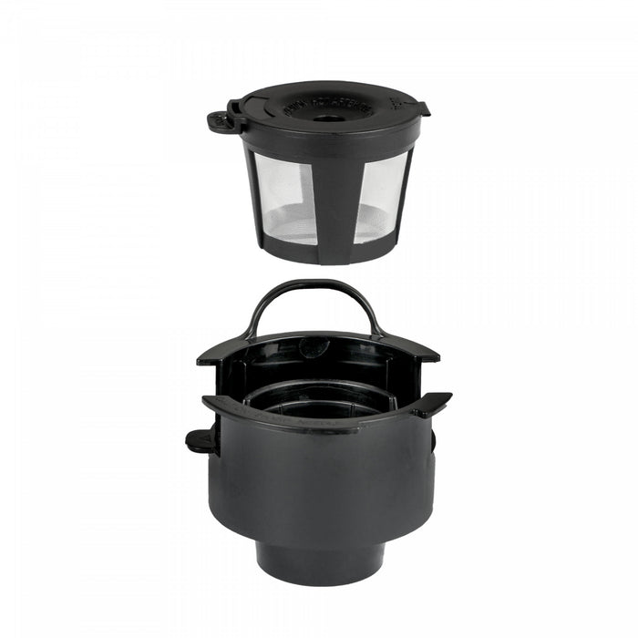 Cafetiere a dosettes individuelles CHCM1B, avec filtre, noire