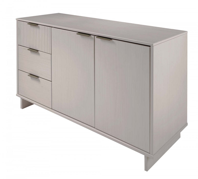 Buffet moderne Granville 55\" en gris clair