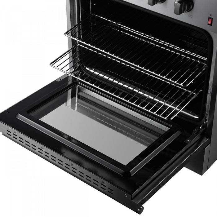 Cuisiniere a double combustible Marco 30 po en acier inoxydable, 4.32 pi³ - FFSGS6197-30