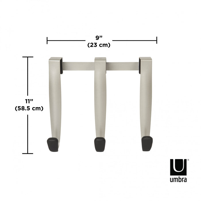 Crochets pour porte Schnook de Umbra - nickel