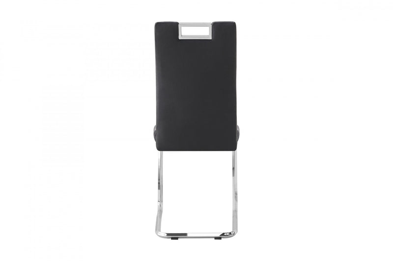 Chaise de salle à manger Paladin II en tissu gris (ensemble de 2)