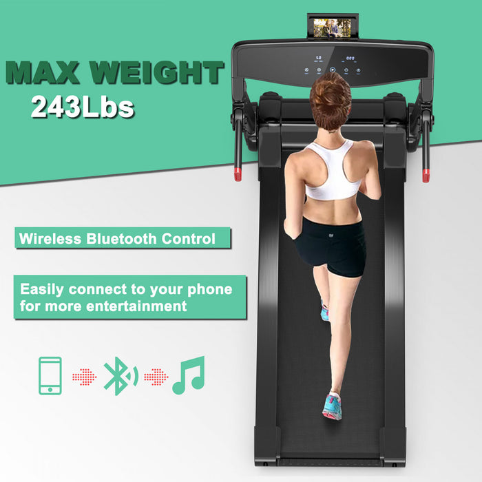 Tapis De Course Pliant 3cv Superfit – Avec Bluetooth