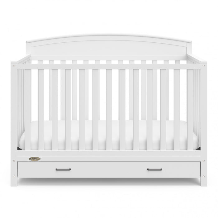 Graco Benton Lit de bebe convertible 5-en-1 avec tiroir - Blanc