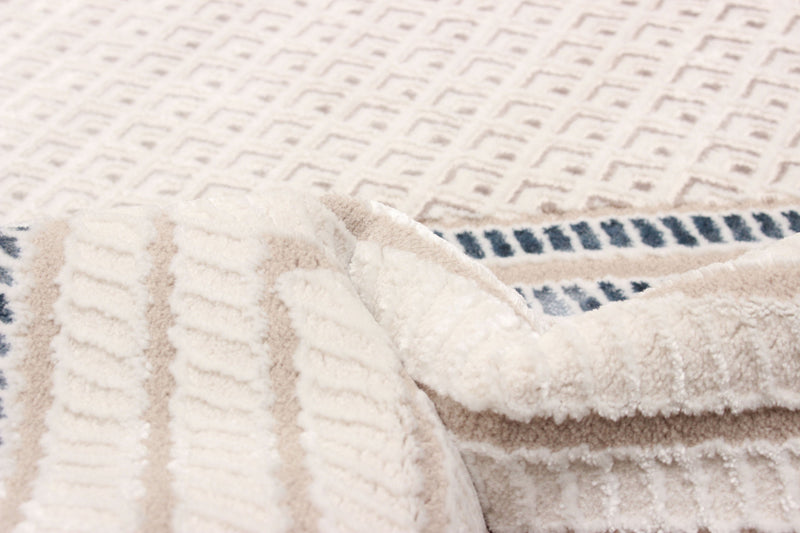 Carpette Bentley ivoire - 5 pi 0 po x 8 pi 0 po   
