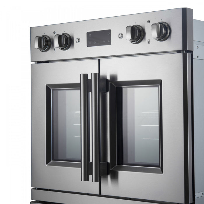 Four mural electrique double Asti 30 pouces, acier inoxydable, 7,36 pi³ - FBOEL1340-30