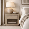 Soren Contemporary 26" Nightstand in Natural Oak (1-Drawer) | Table de nuit contemporaine Soren 26" en chene naturel (1 tiroir)