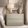 Navis Contemporary 32" Nightstand in Whitewashed Oak (2-Drawer) | Table de nuit contemporaine Navis 32" en chene blanchi (2 tiroirs)