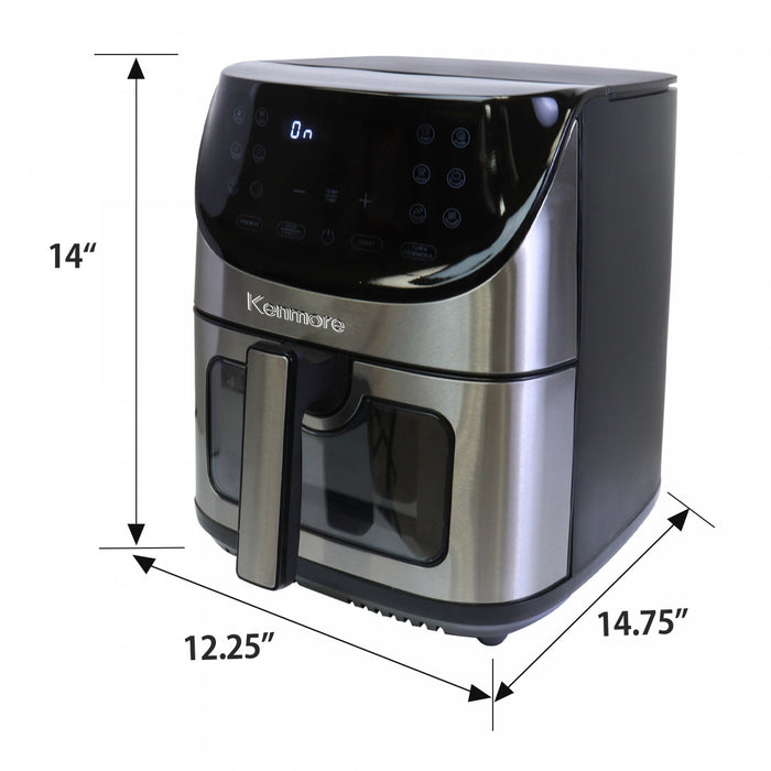 Friteuse a convection numerique Kenmore de 8 pte avec 12 prereglages