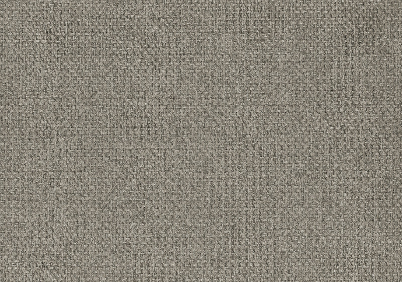 Canape-Lit Convertible, Chaise De Rangement, 90\" Longueur, Tissu Gris Clair