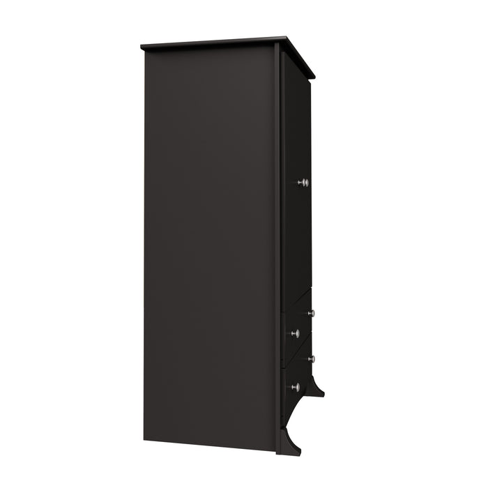 Sonoma Armoires A 2 Portes – Noir