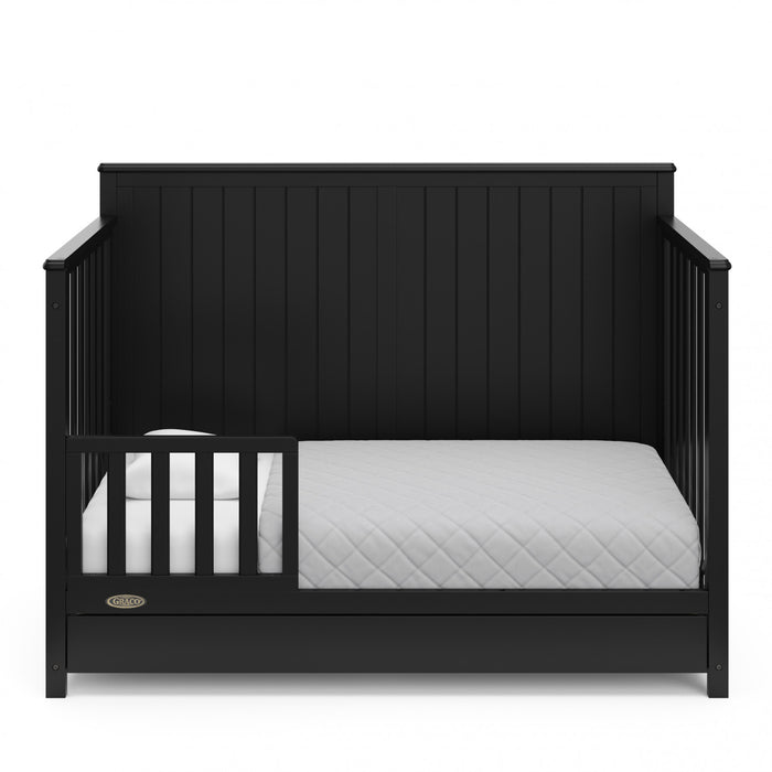Graco Hadley Lit de bebe convertible 5-en-1 avec tiroir - Noir