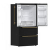Forno Espresso Moena 36-inch French Door Refrigerator in Black, 19.2 cu.ft. - FFRBI1820-36BLK | Refrigerateur Espresso Moena de 36 po a portes francaises, noir, 19,2 pi³ – FFRBI1820-36BLK