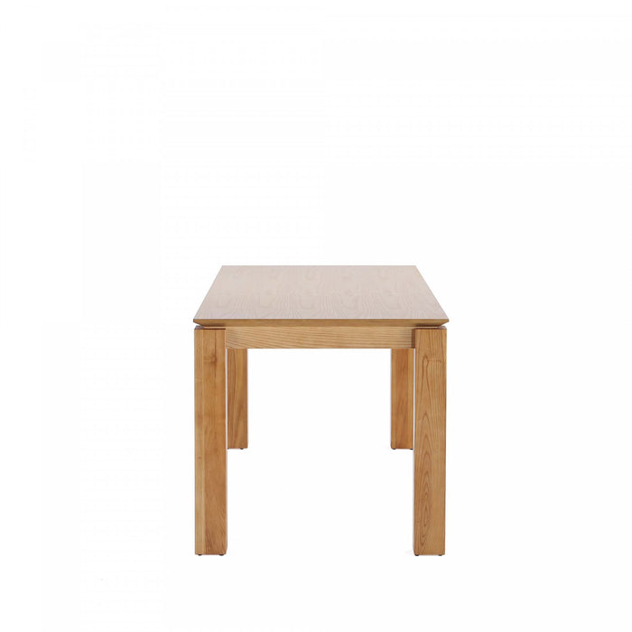 Table de salle a manger Rockaway Modern Industry Chic 180 cm en finition naturelle