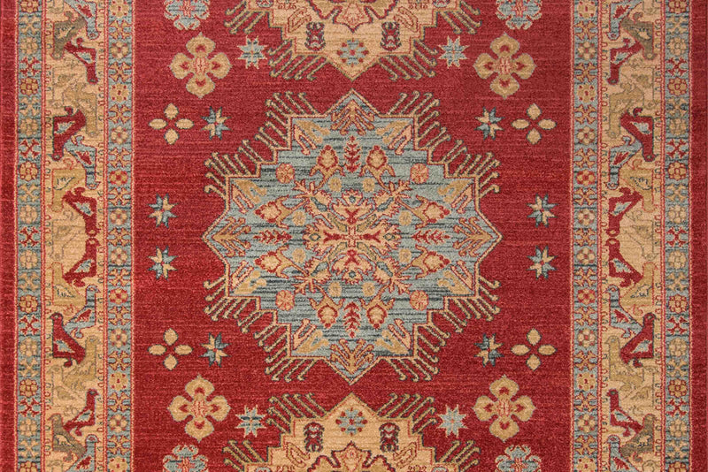 Tapis Traditionnel Mila 7'10\" x 9'10\" en Rouge