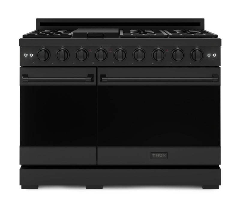 Cuisinière à gaz amovible de style professionnel collection Gordon Ramsay de Thor Kitchen de 48 po - RSG48EB