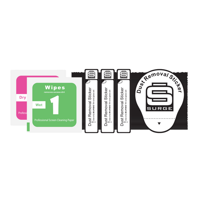 Protecteur d'écran en verre trempé Surge pour console Nintendo Switch modèle DELO - ensemble de 2