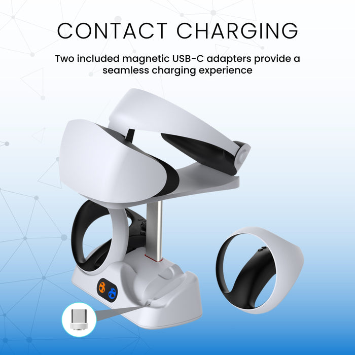 Station de recharge Surge blanche pour PS5 VR2