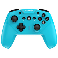Manette sans fil Pro de Surge bleu fluo pour console Nintendo Switch