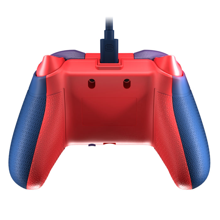 Manette Microwatt Junior Livewire de Surge bleue pour consoles Xbox de séries X et S