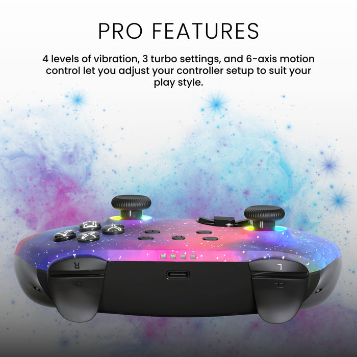Manette sans fil Pro de Surge de série Supernova pour console Nintendo Switch