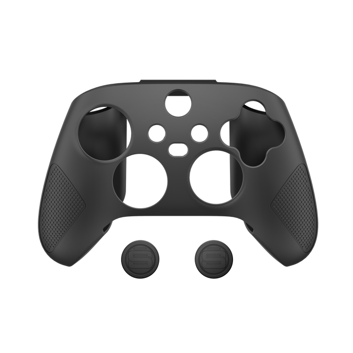 Trousse de poignées de manette Surge noire pour console Xbox de série X