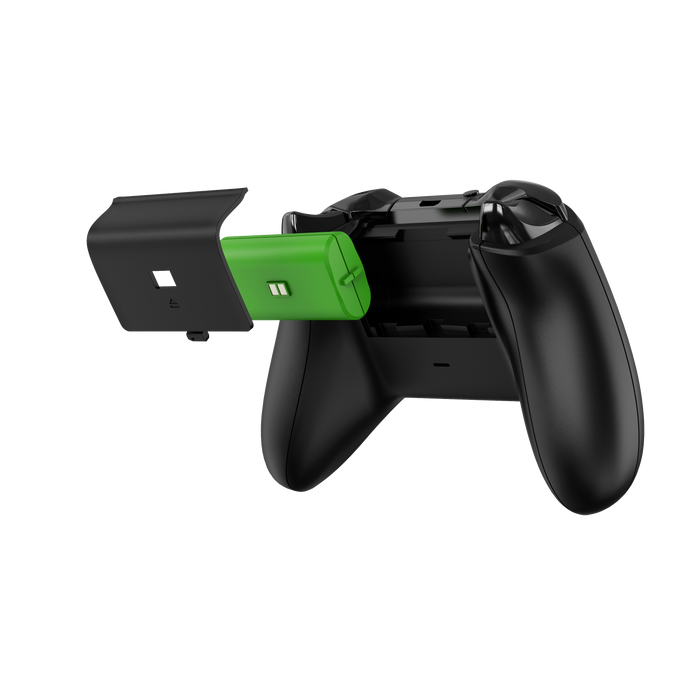 Piles et câble de recharge X1A de Surge noirs pour deux manettes Xbox de série X