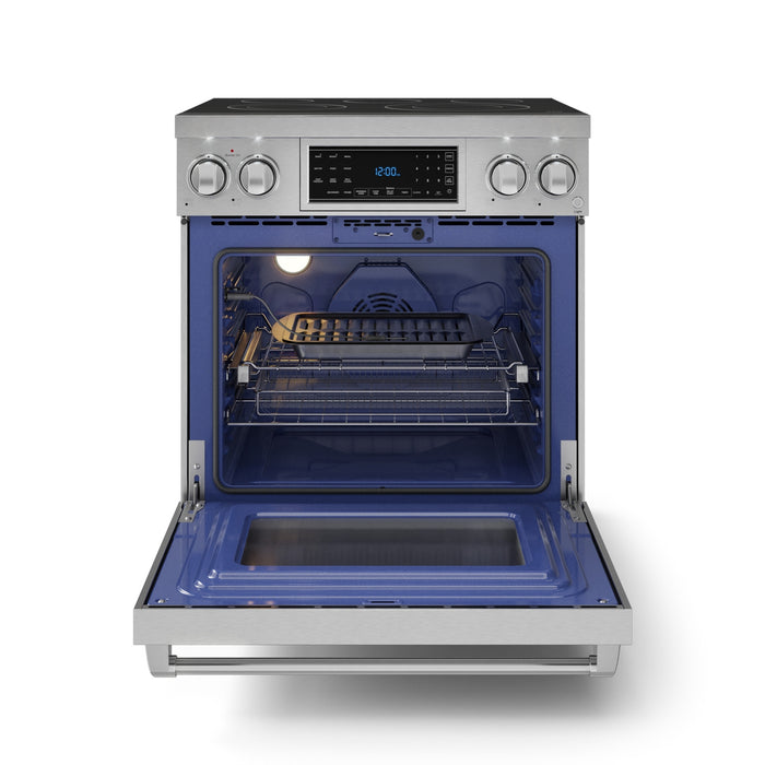 Cuisinière électrique amovible de style professionnel collection Gordon Ramsay de Thor Kitchen de 30 po avec panneau de commande tactile inclinable - RSE30