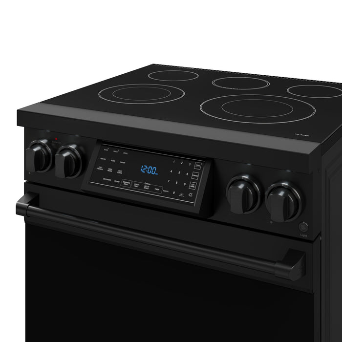 Cuisinière électrique amovible de style professionnel collection Gordon Ramsay de Thor Kitchen de 30 po avec panneau de commande tactile inclinable - RSE30B