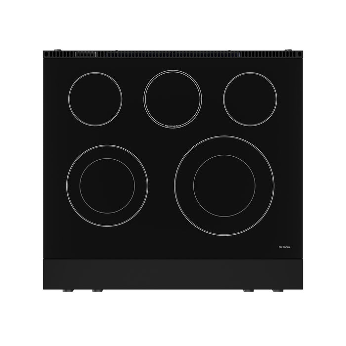 Cuisinière électrique amovible de style professionnel collection Gordon Ramsay de Thor Kitchen de 30 po avec panneau de commande tactile inclinable - RSE30B