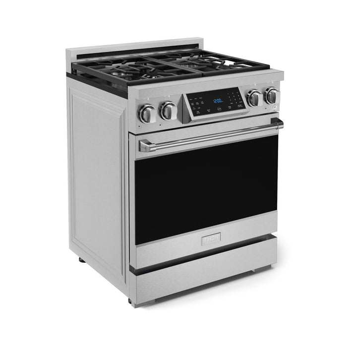 Cuisinière à gaz amovible de style professionnel collection Gordon Ramsay de Thor Kitchen de 30 po avec panneau de commande tactile inclinable - RSG30