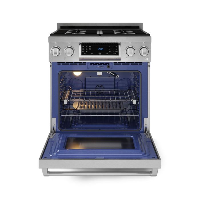 Cuisinière à gaz amovible de style professionnel collection Gordon Ramsay de Thor Kitchen de 30 po avec panneau de commande tactile inclinable - RSG30