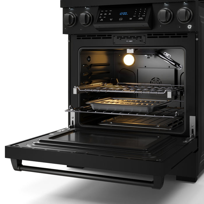 Cuisinière à gaz amovible de style professionnel collection Gordon Ramsay de Thor Kitchen de 30 po avec panneau de commande tactile inclinable - RSG30B
