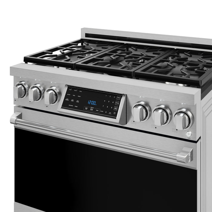 Cuisinière à gaz amovible de style professionnel collection Gordon Ramsay de Thor Kitchen de 36 po avec panneau de commande tactile inclinable - RSG36