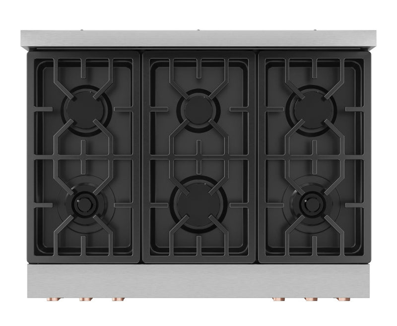 Cuisinière à gaz amovible de style professionnel collection Gordon Ramsay de Thor Kitchen de 36 po avec panneau de commande tactile inclinable - RSG36