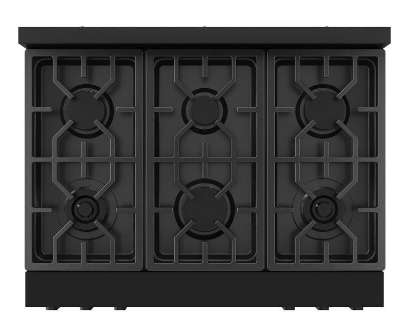 Cuisinière à gaz amovible de style professionnel collection Gordon Ramsay de Thor Kitchen de 36 po avec panneau de commande tactile inclinable - RSG36B