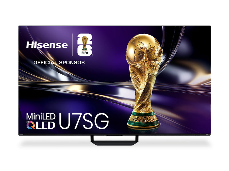 Téléviseur QLED Hisense U7SG UHD 4K de 85 po avec Mini DEL, IA et (écran) antireflet (85U7SG) - modèle 2026