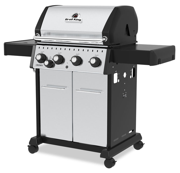 Barbecue à gaz propane CrownMC S 440 de Broil King de 40 000 BTU et housse de barbecue Dyna-Glo de qualité supérieure