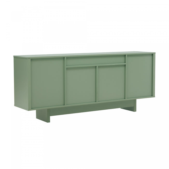 Buffet moderne Ella 180 cm en vert sauge