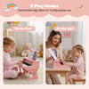 Costway 13 in Height Mini Keyboard Piano for Kids 25 Keys Electric Piano w/Music Stand & Microphone