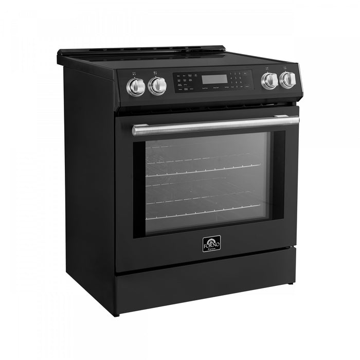 Cuisiniere a induction Donatello Espresso de 30 po, noire – FFSIN0905-30BLK