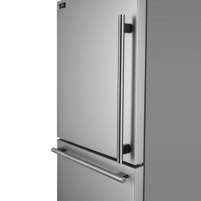 Refrigerateur cote a cote Forno Milano de 60 po, acier inoxydable, 34,4 pi³ - FFFFD1787-60S