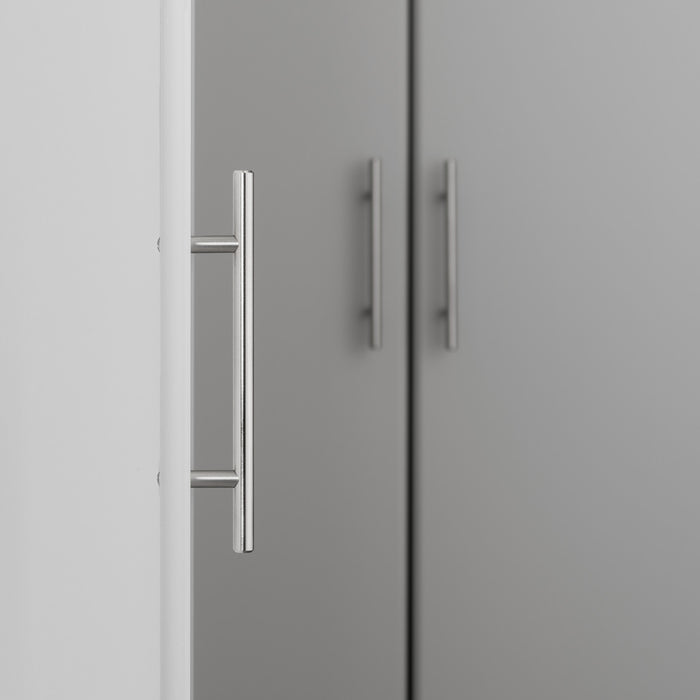 Elite Armoire De Rangement De Garage 64 Pouces, Ensemble B De 5 Pieces – Blanc