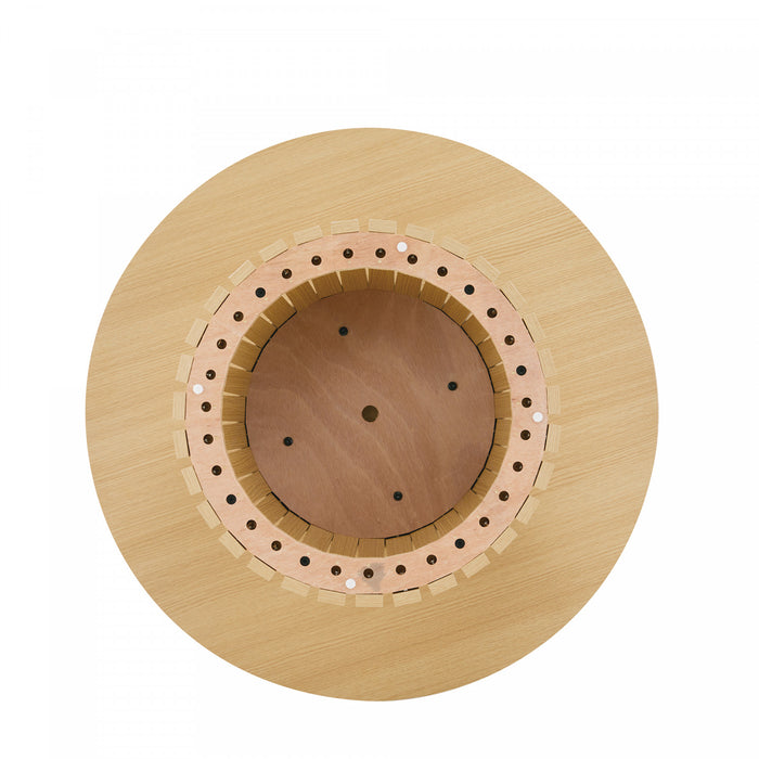 Table basse Layla style scandinave moderne en chene clair